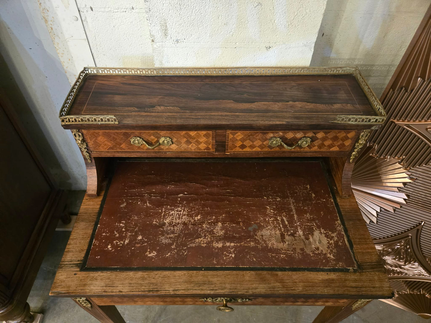 Circa 1900 French Louis XVI Style Ladies Writing Desk