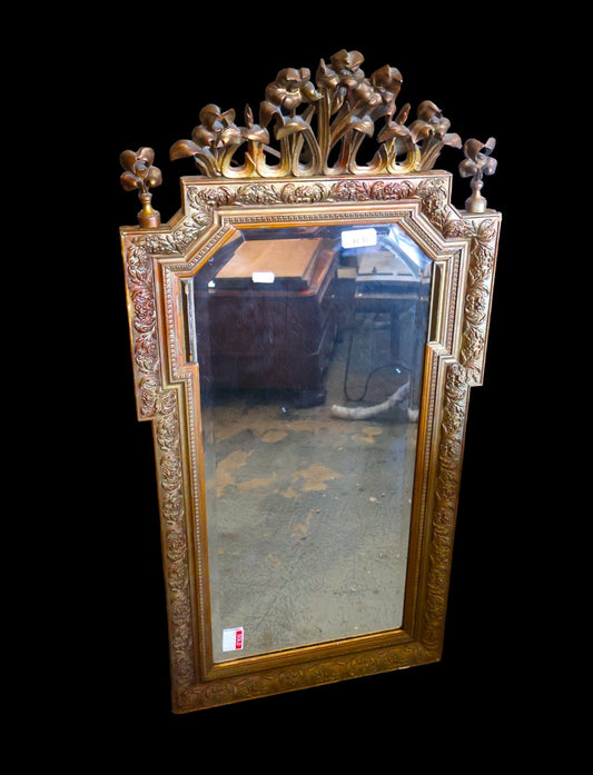 Ornate Gold Gilded Mirror