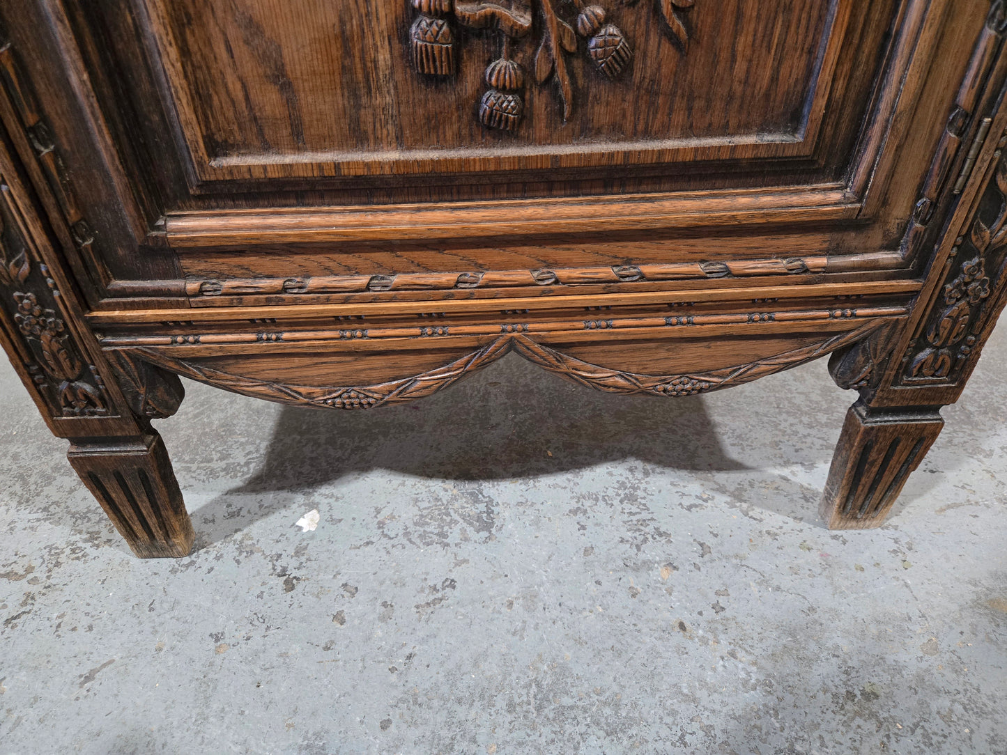 Early Century Louis XVI Oak Cabinet