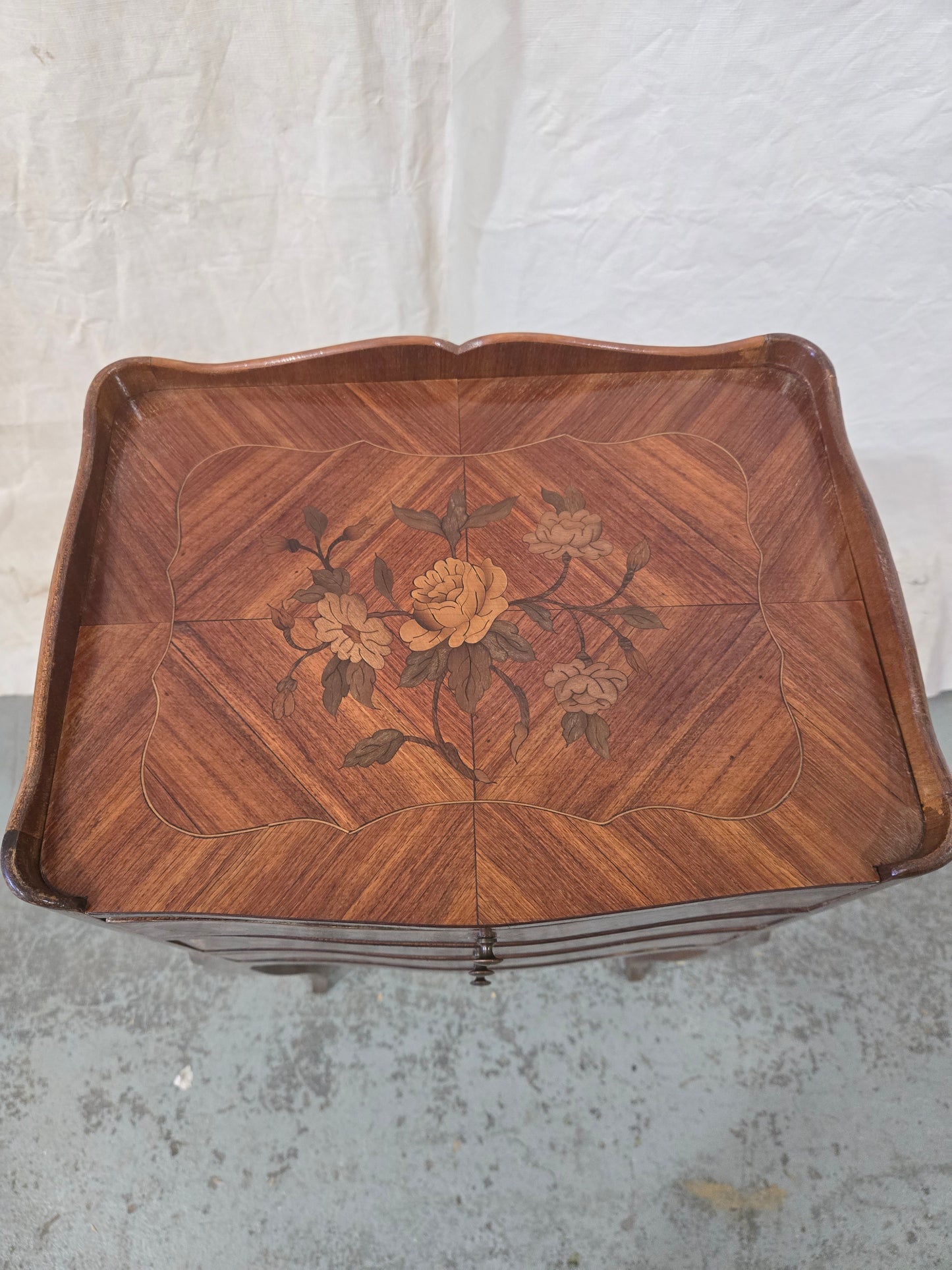 Early Century Louis XV Rosewood Nightstand