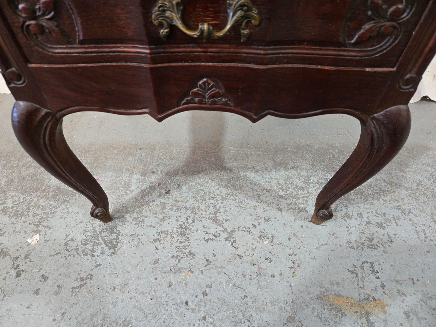 Early Century Louis XV Oak nightstand