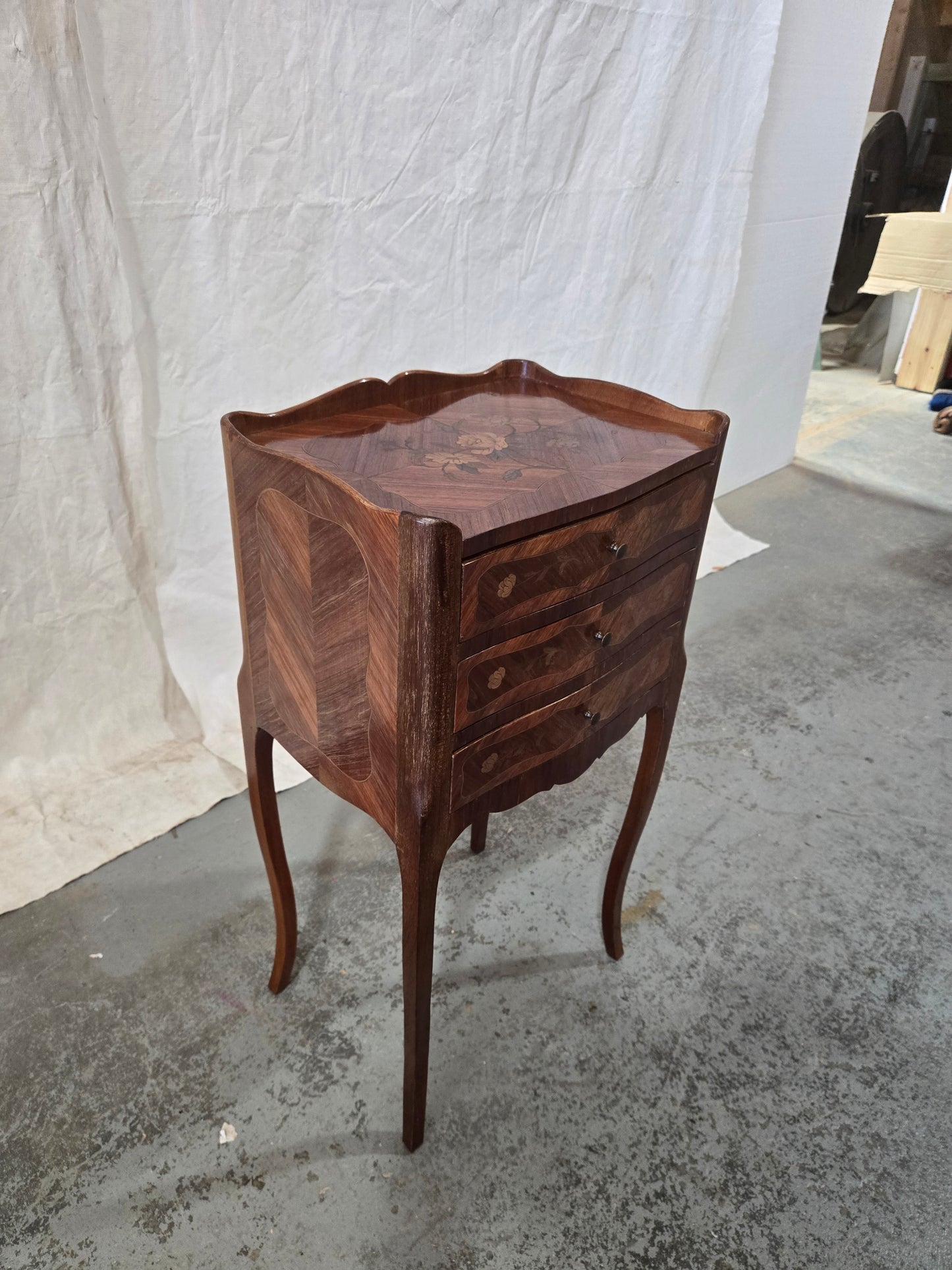 Early Century Louis XV Rosewood Nightstand