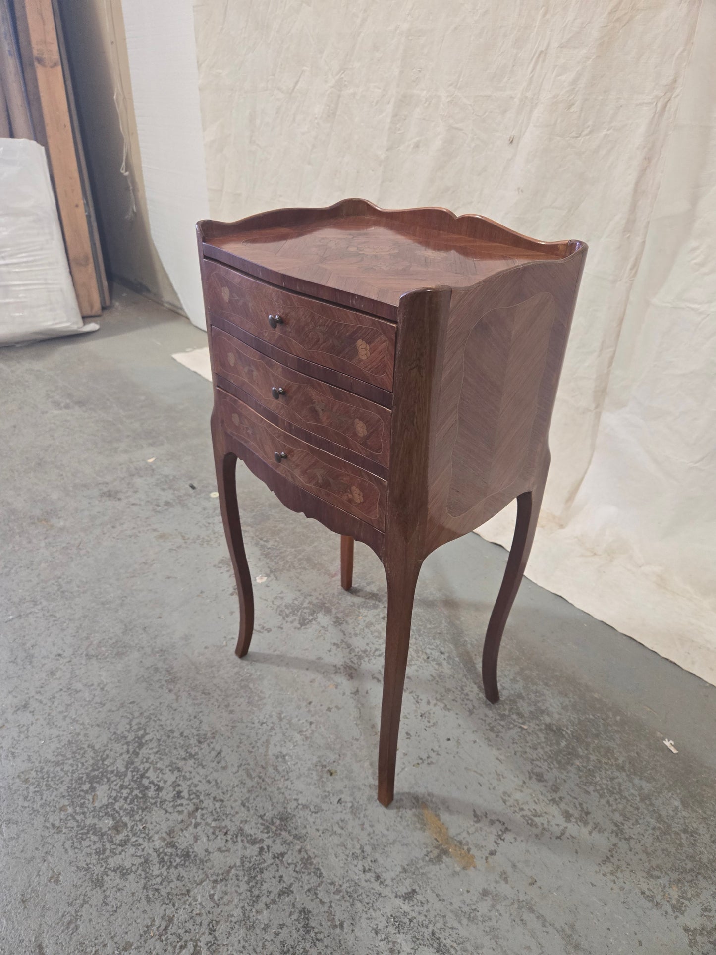 Early Century Louis XV Rosewood Nightstand