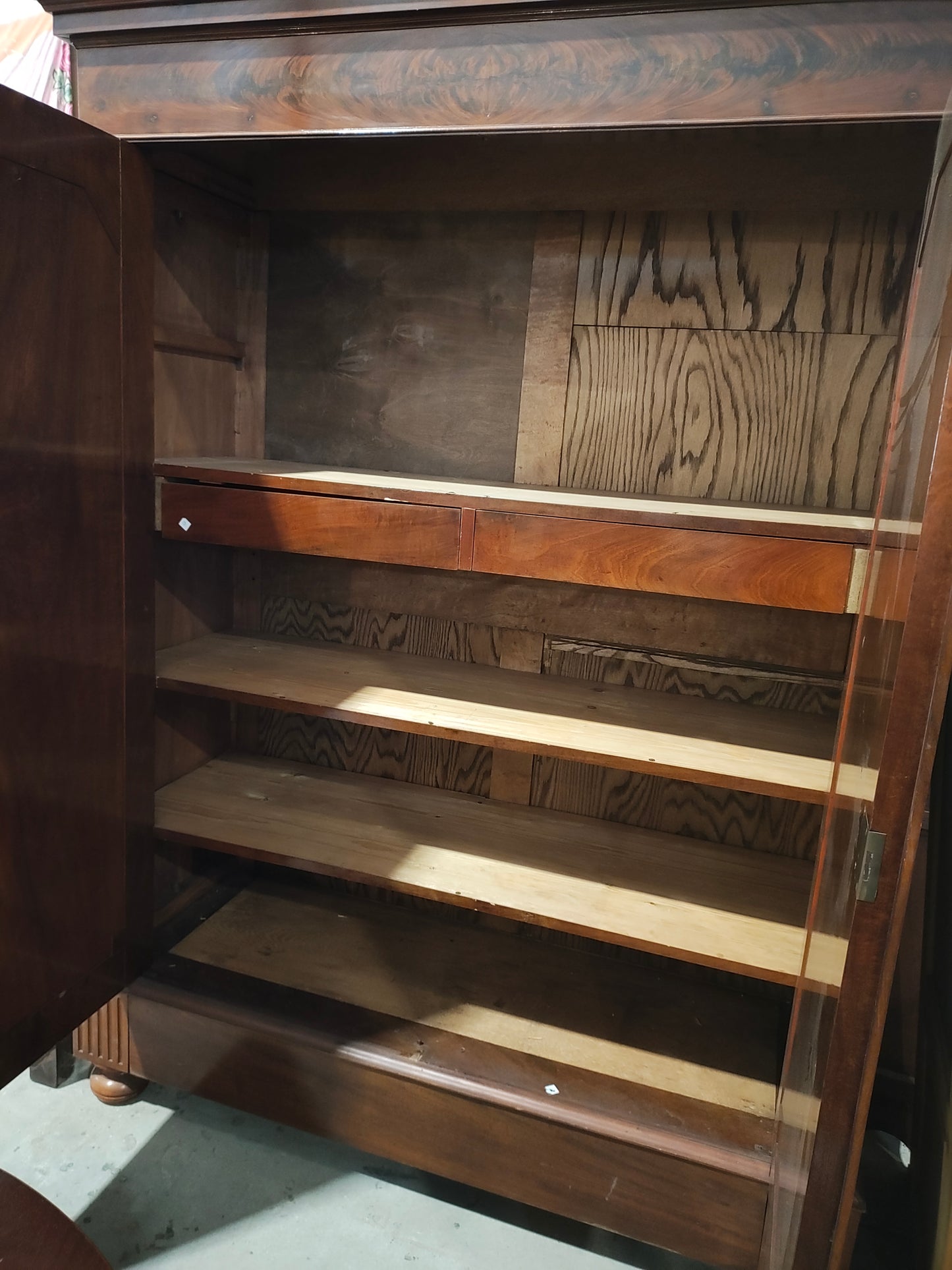 19th century French Empire Revival armoire