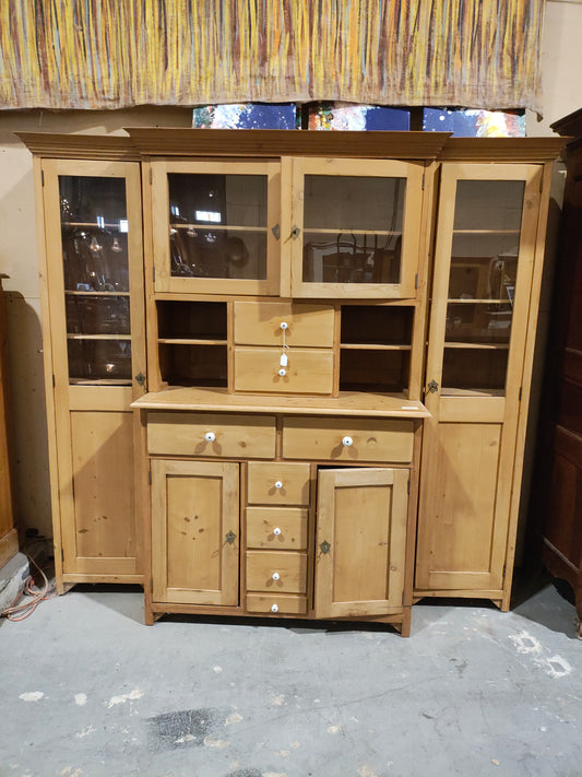 1880's German Pine Hutch