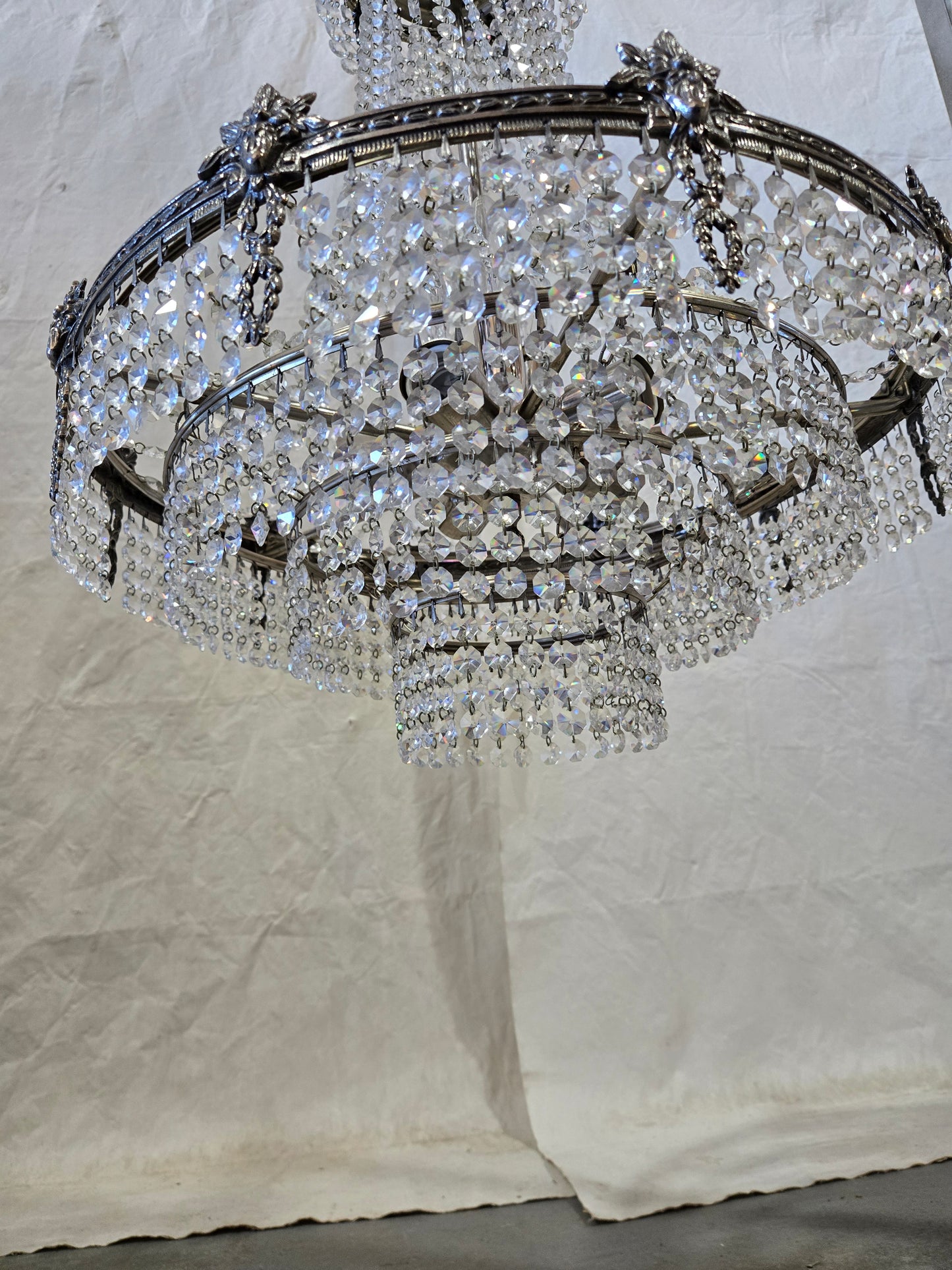 Early Century Neo Classical Chandelier