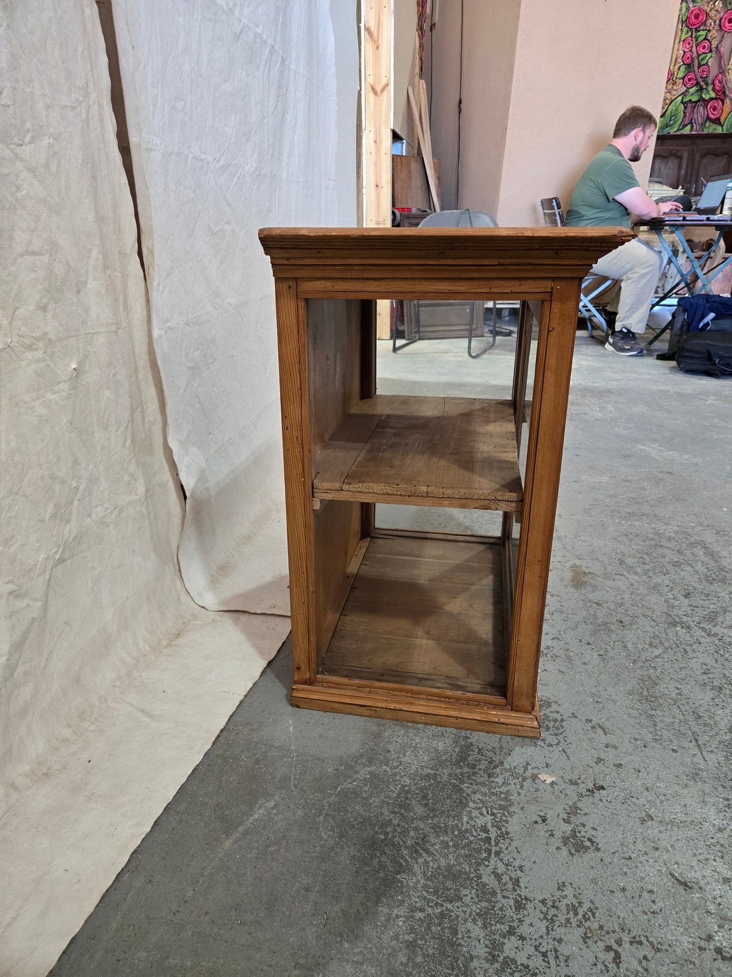 Early Century French Provincial Display Cabinet