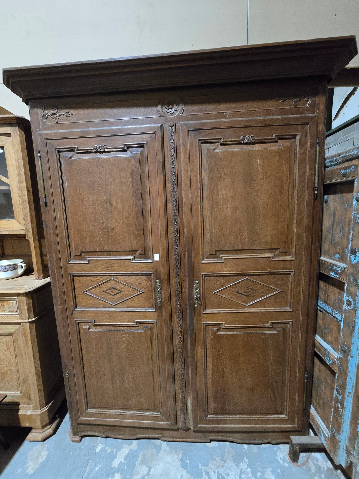 2Door Oak Armoire