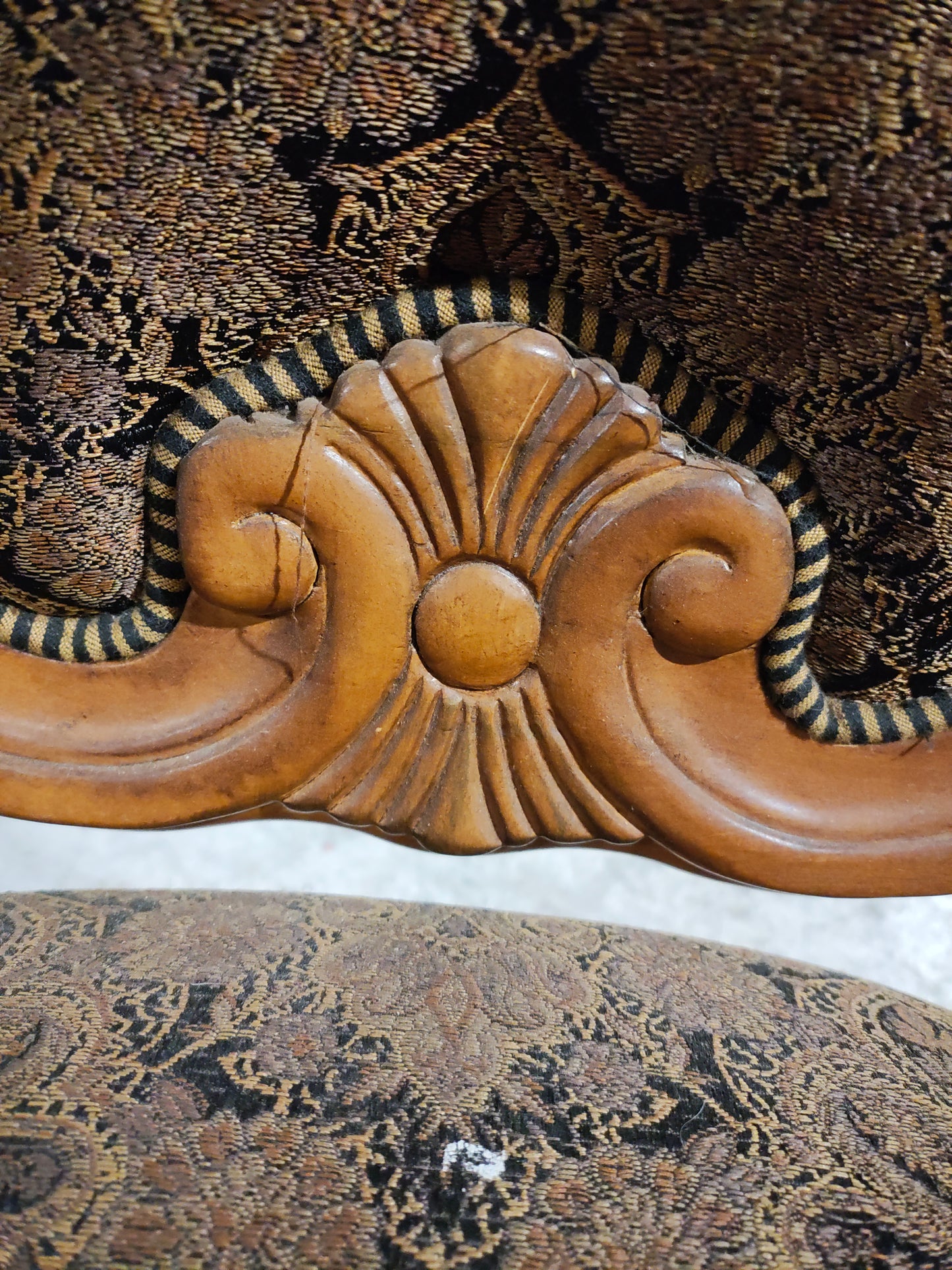 Mid 1900s set of 10 LXV revival chairs