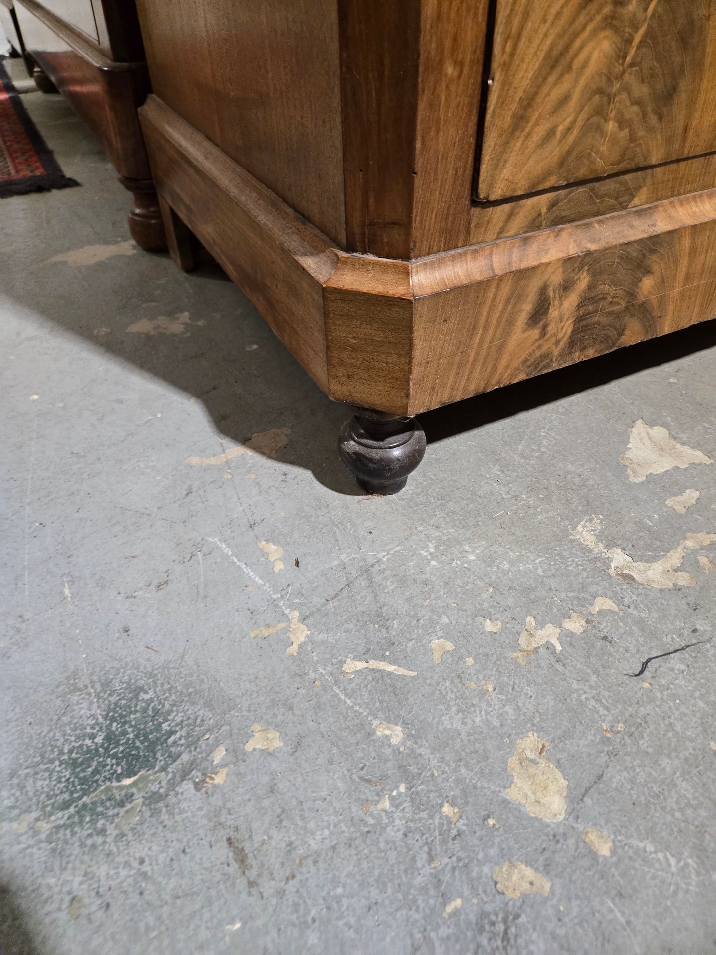 1860s Second Empire French Mahogany Commode