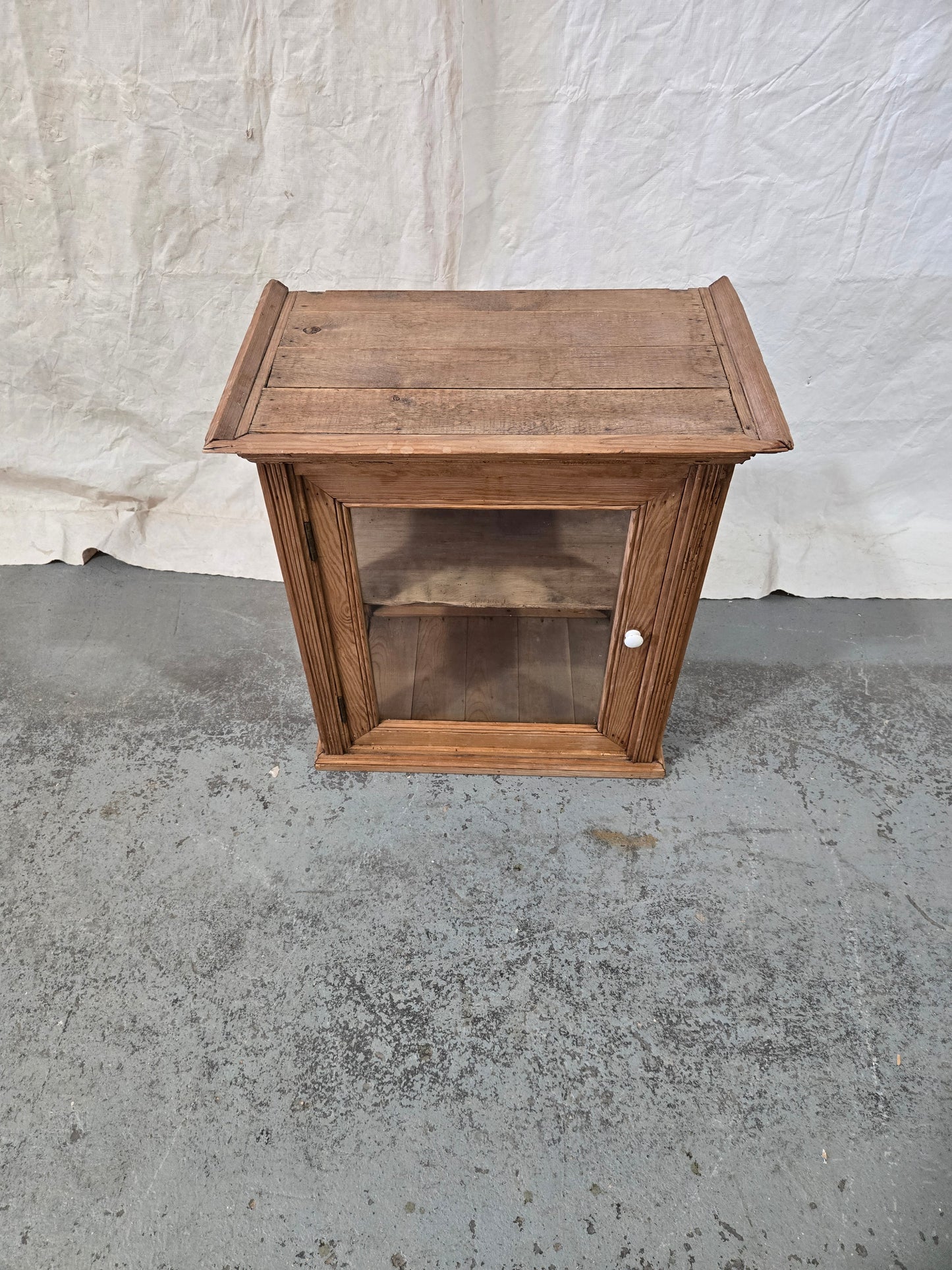 Early Century French Provincial Display Cabinet