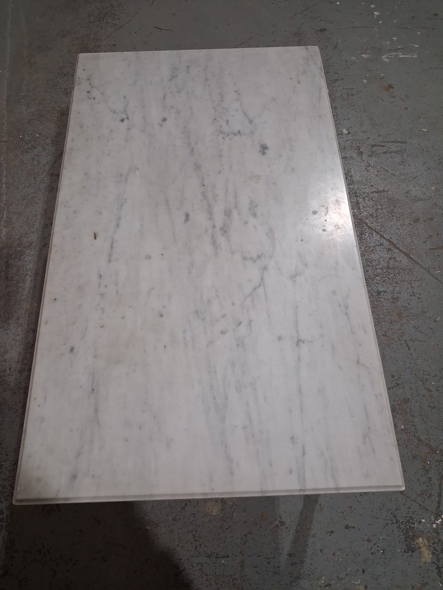 French Louis XVI Style Marble Top Coffee Table