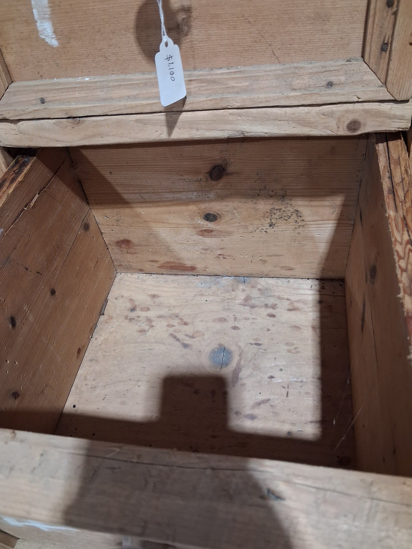 Pine cupboard with drawers