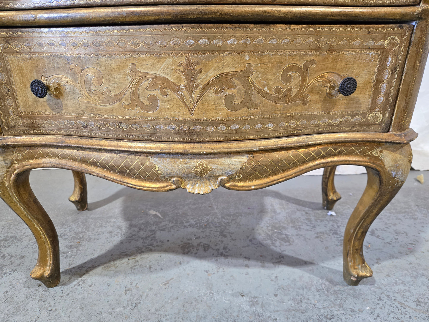 Late 1800s Florentine Commode