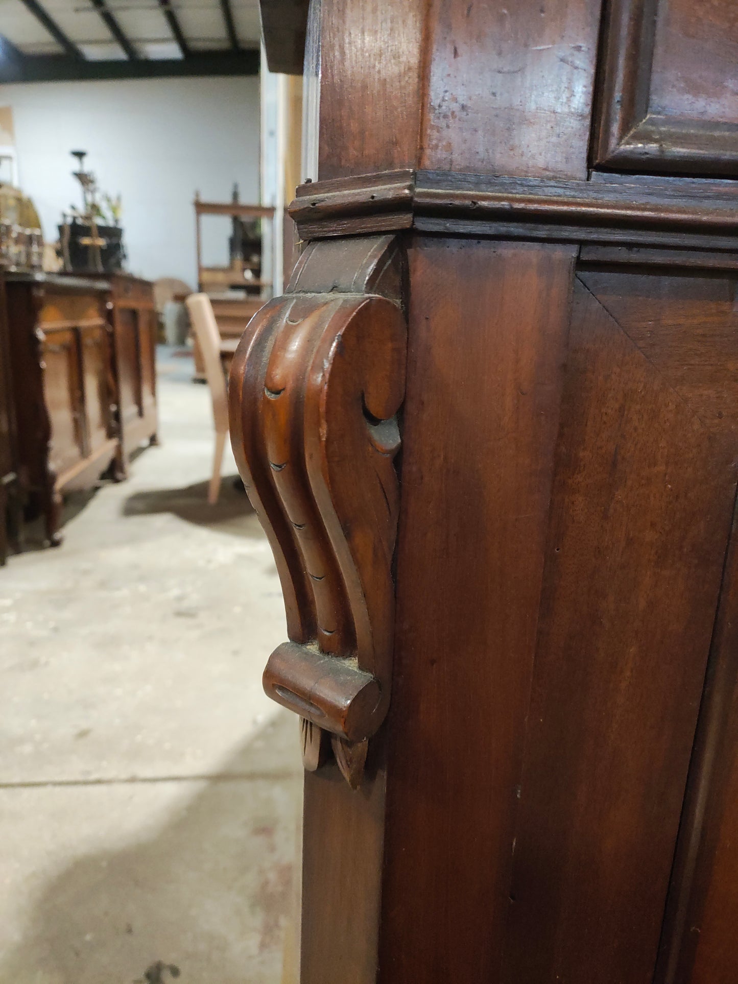 Louis Philippe mahogany buffet