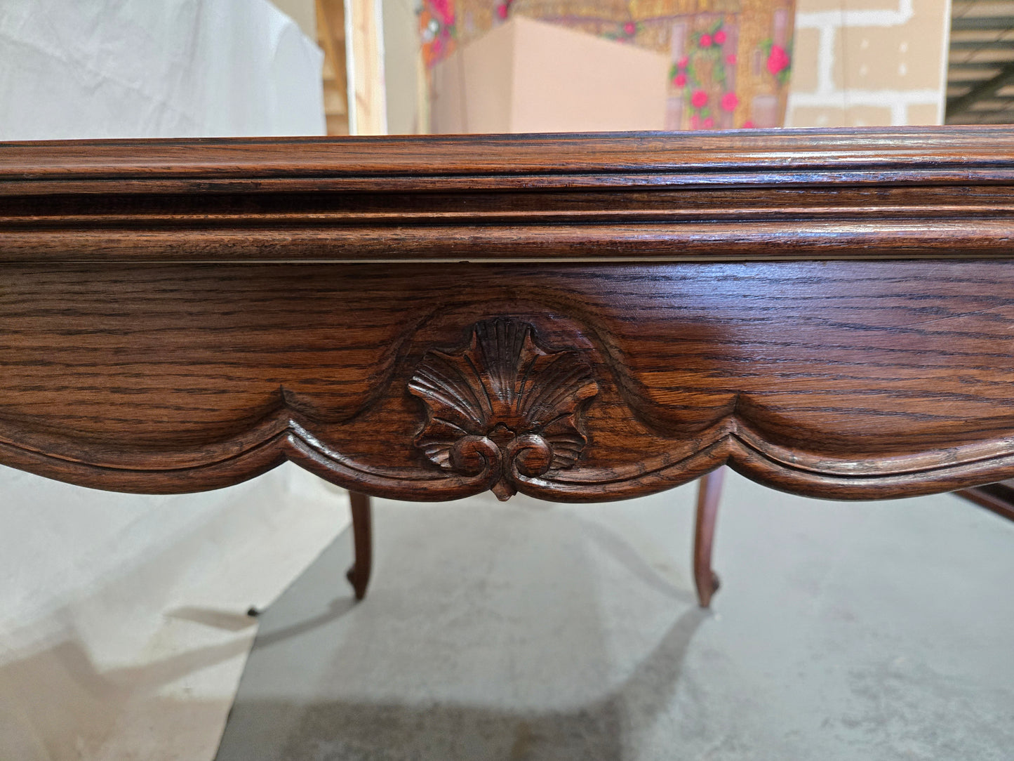 Early Century Louis XV draw leaf table