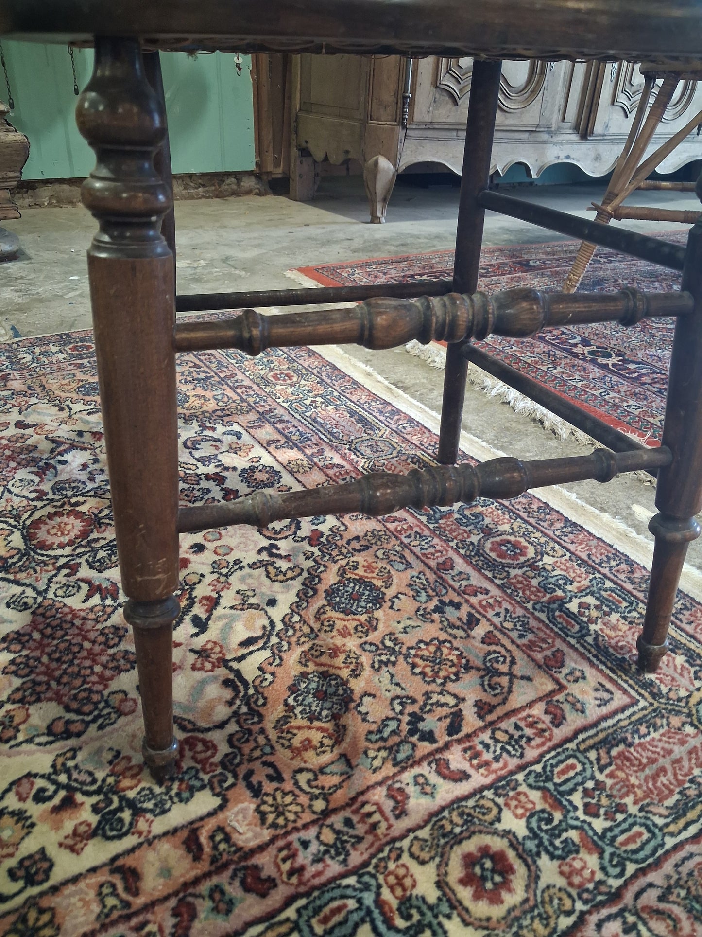 19th Century French Louis Philippe Style Cane Seat Side Chair