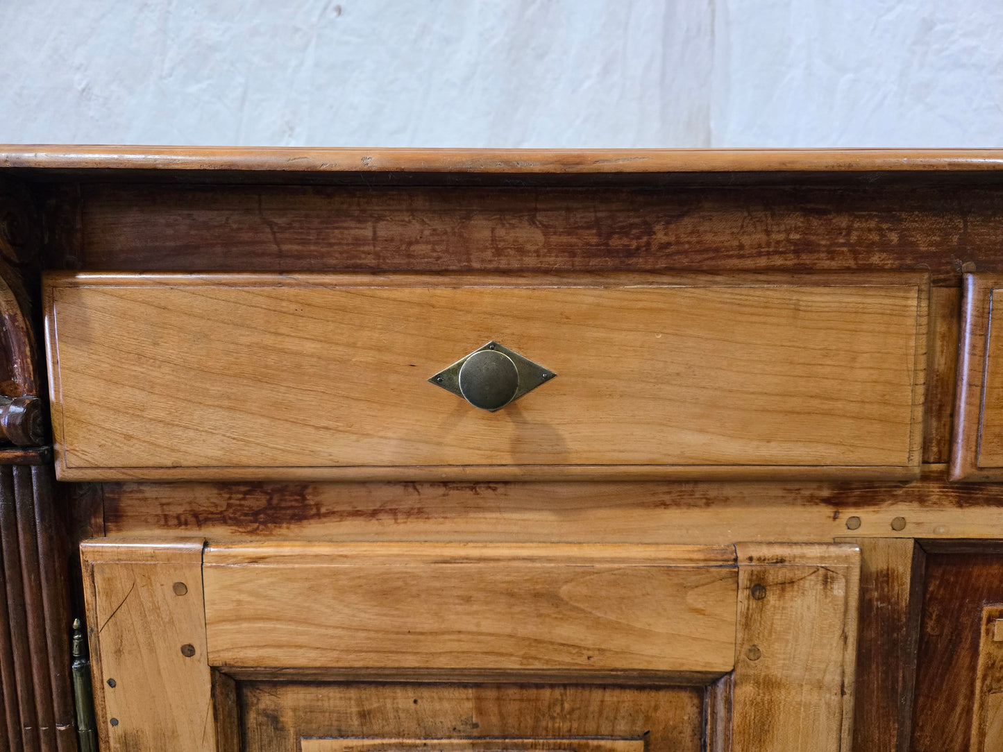 Mid 1800s Cherry Wood Provincial Buffet