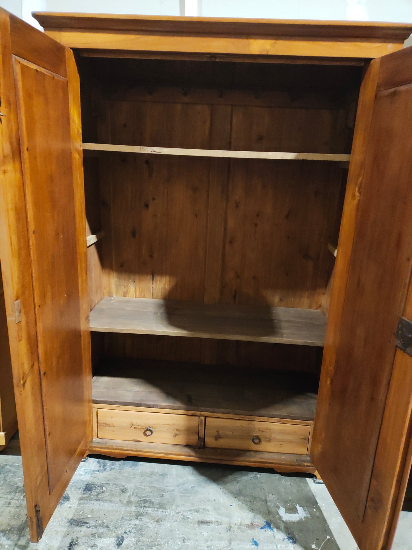 Late 1800s French provincial armoire