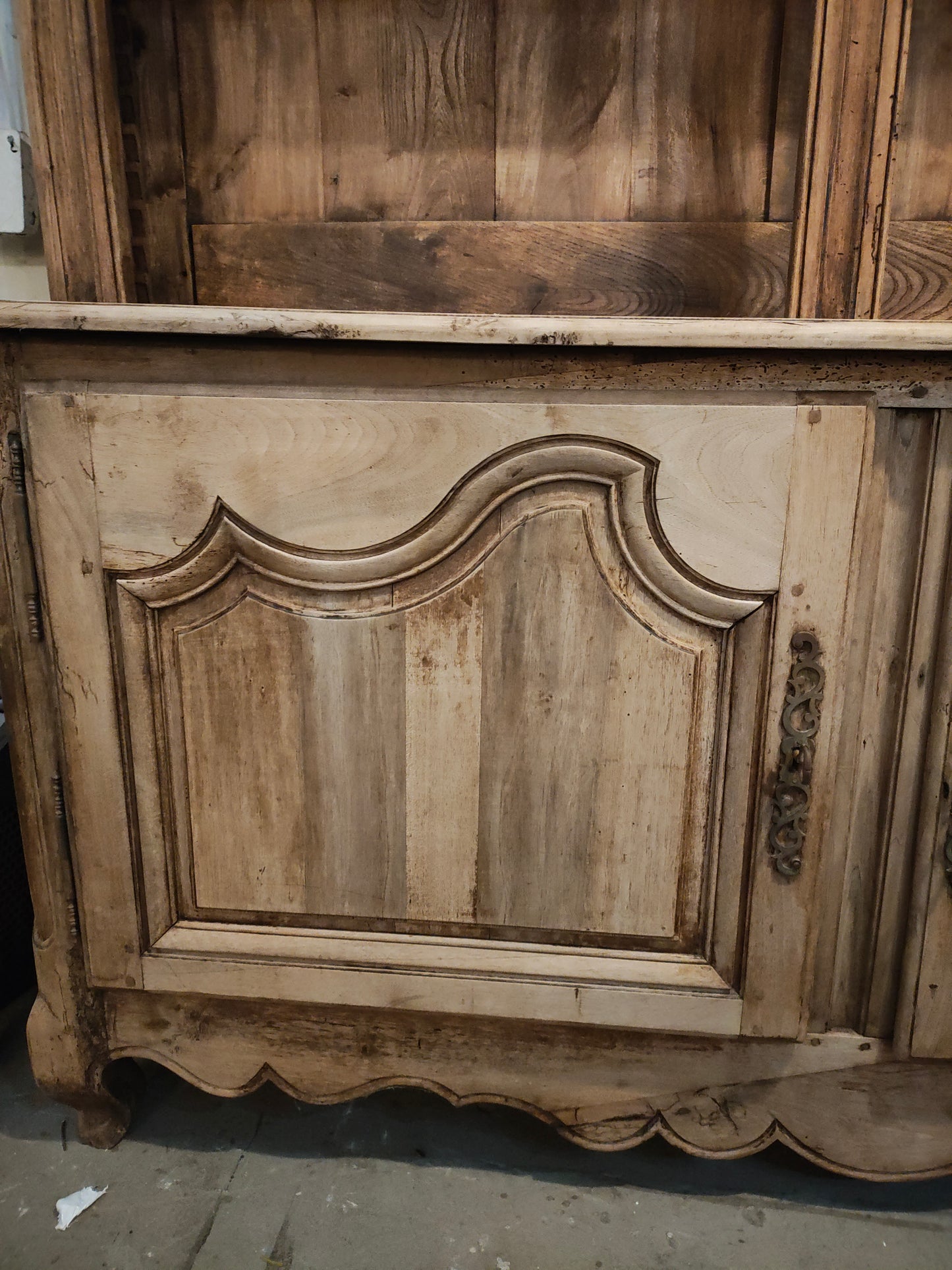 18th Century French Provincial Buffet Deux-Corps | Avignon | Circa 1780 | 87” Wide