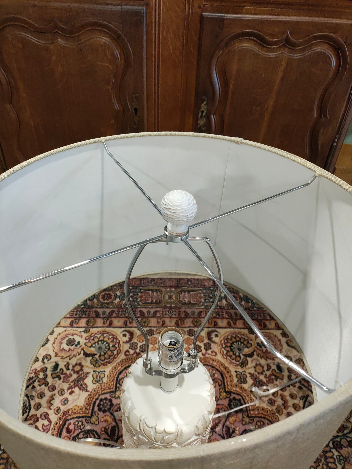 Coastal farmhouse lamp