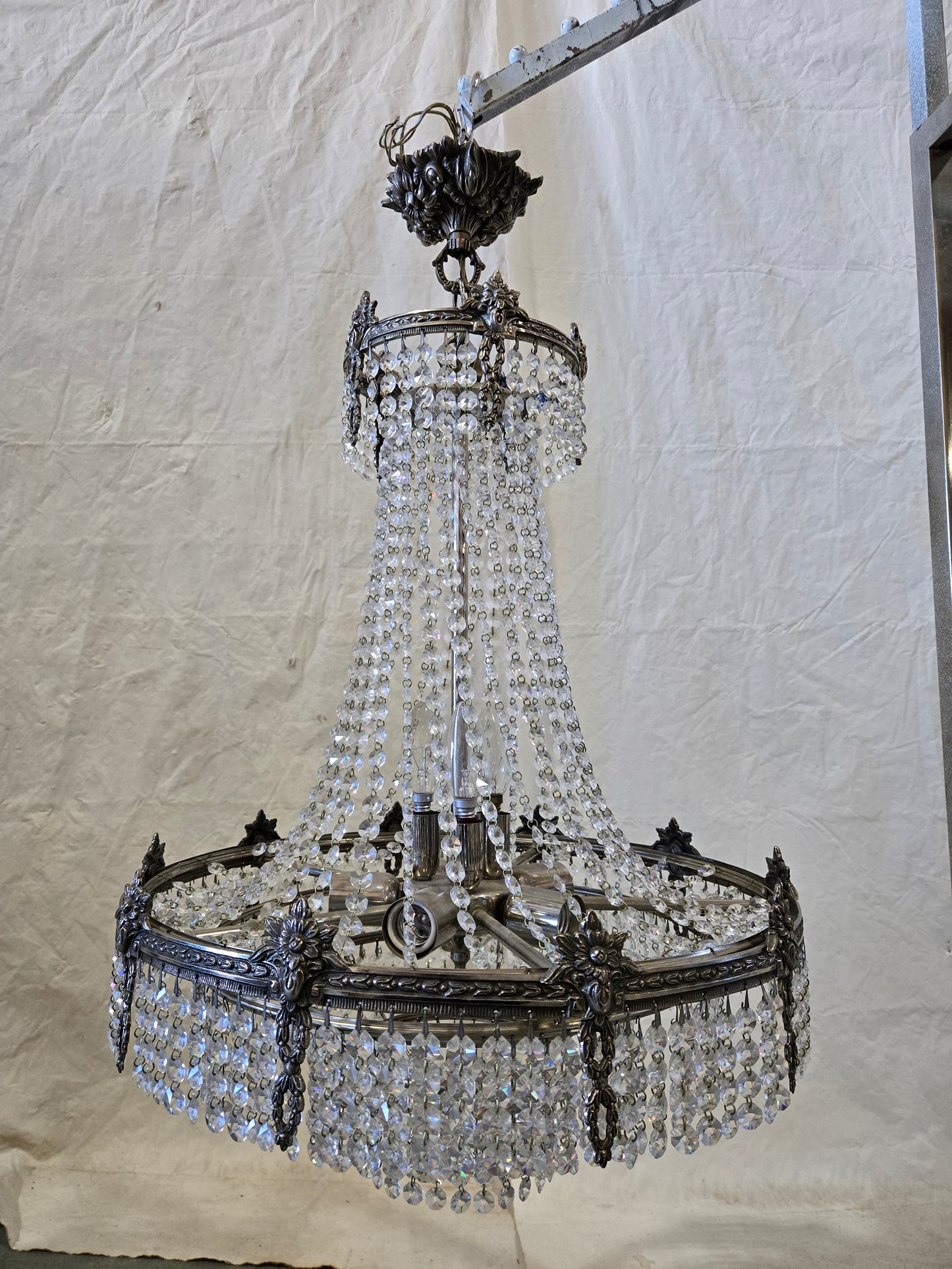 Early Century Neo Classical Chandelier