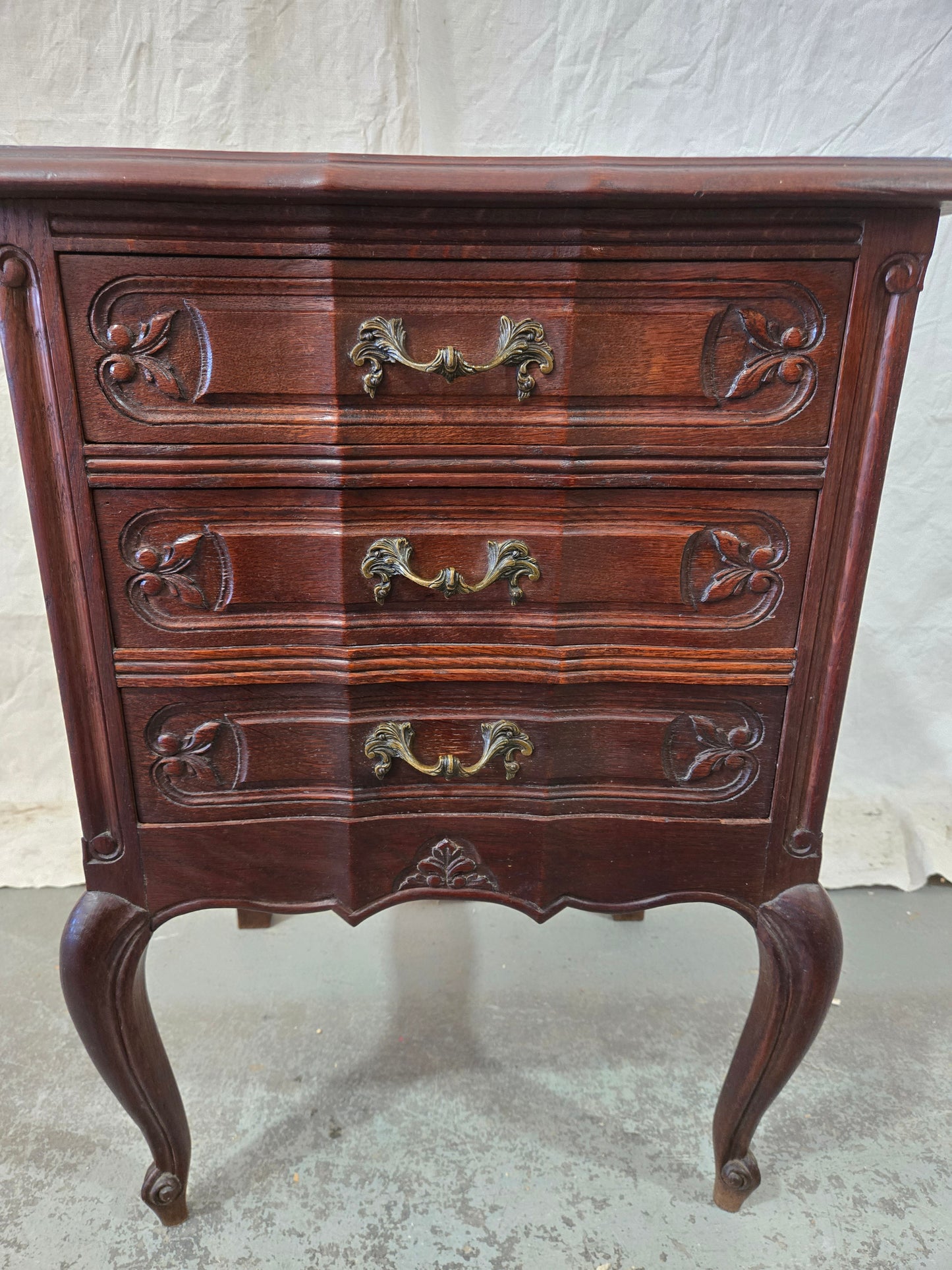 Early Century Louis XV Oak nightstand