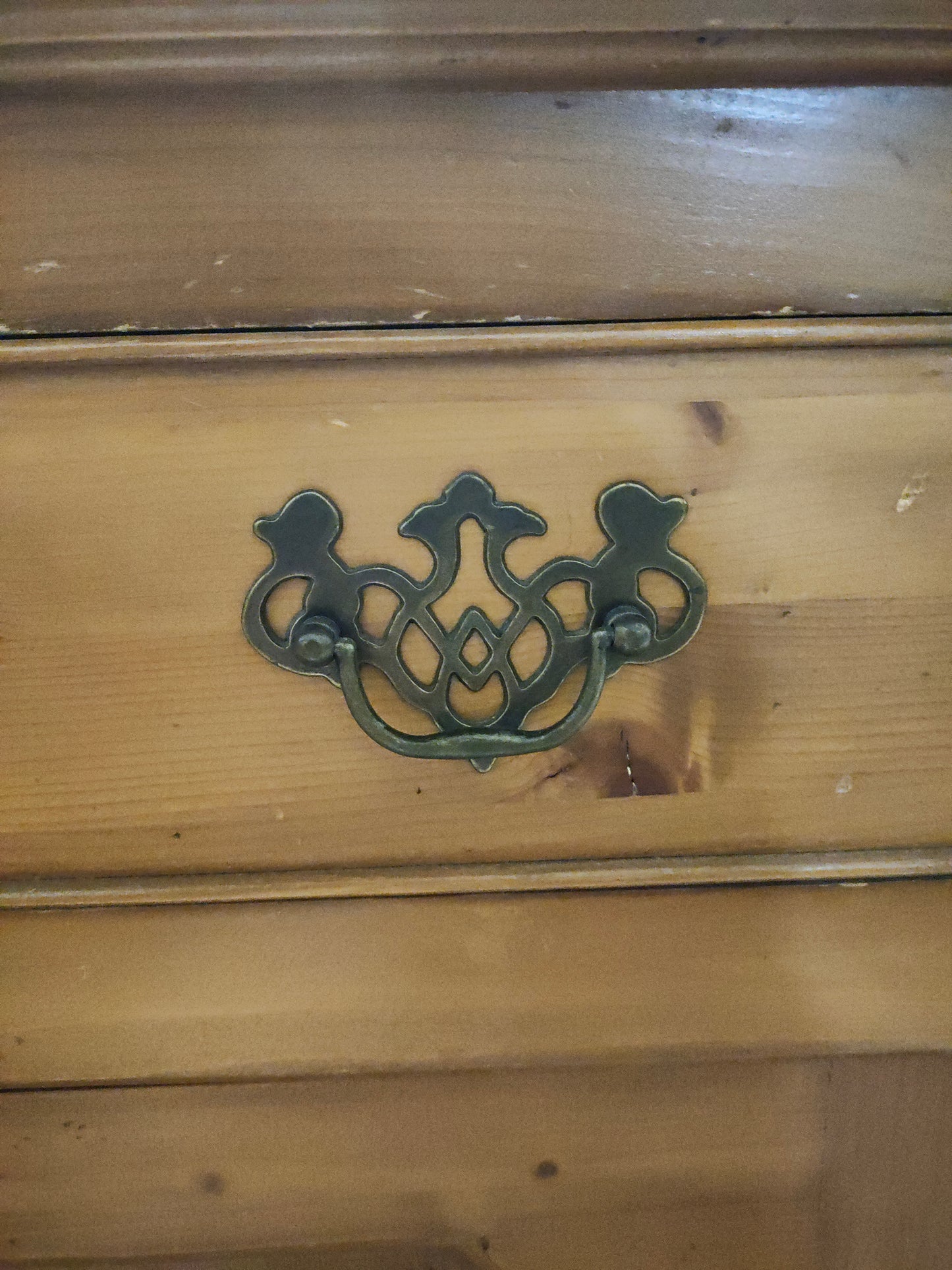Early 2000s Country French pine sideboard