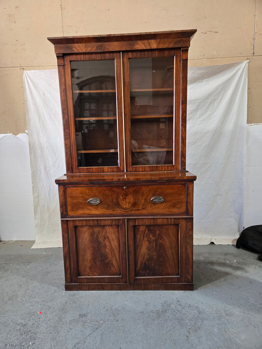 Mid 1800s English Buro bookcase
