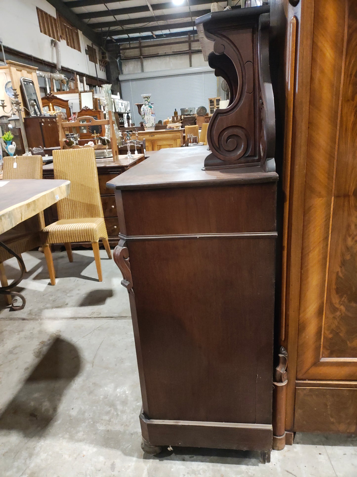 Louis Philippe mahogany buffet