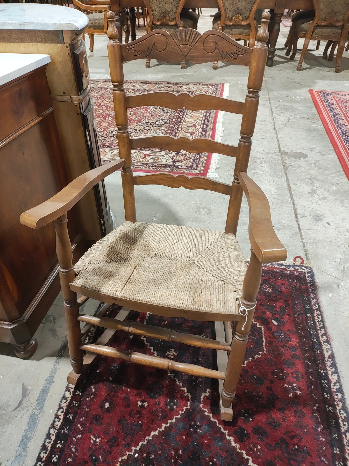 Early 20th century French Provincial rocking chair