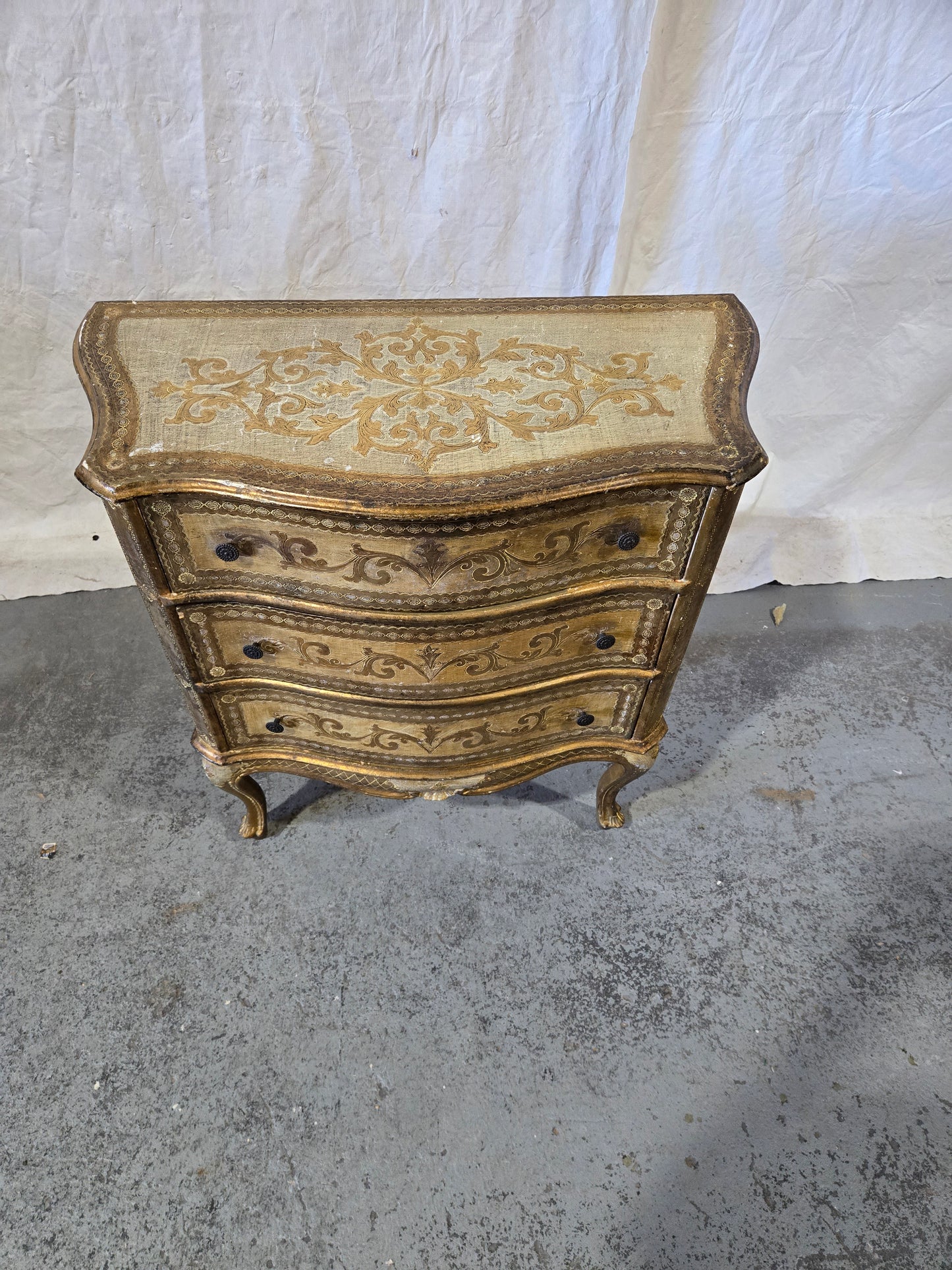 Late 1800s Florentine Commode