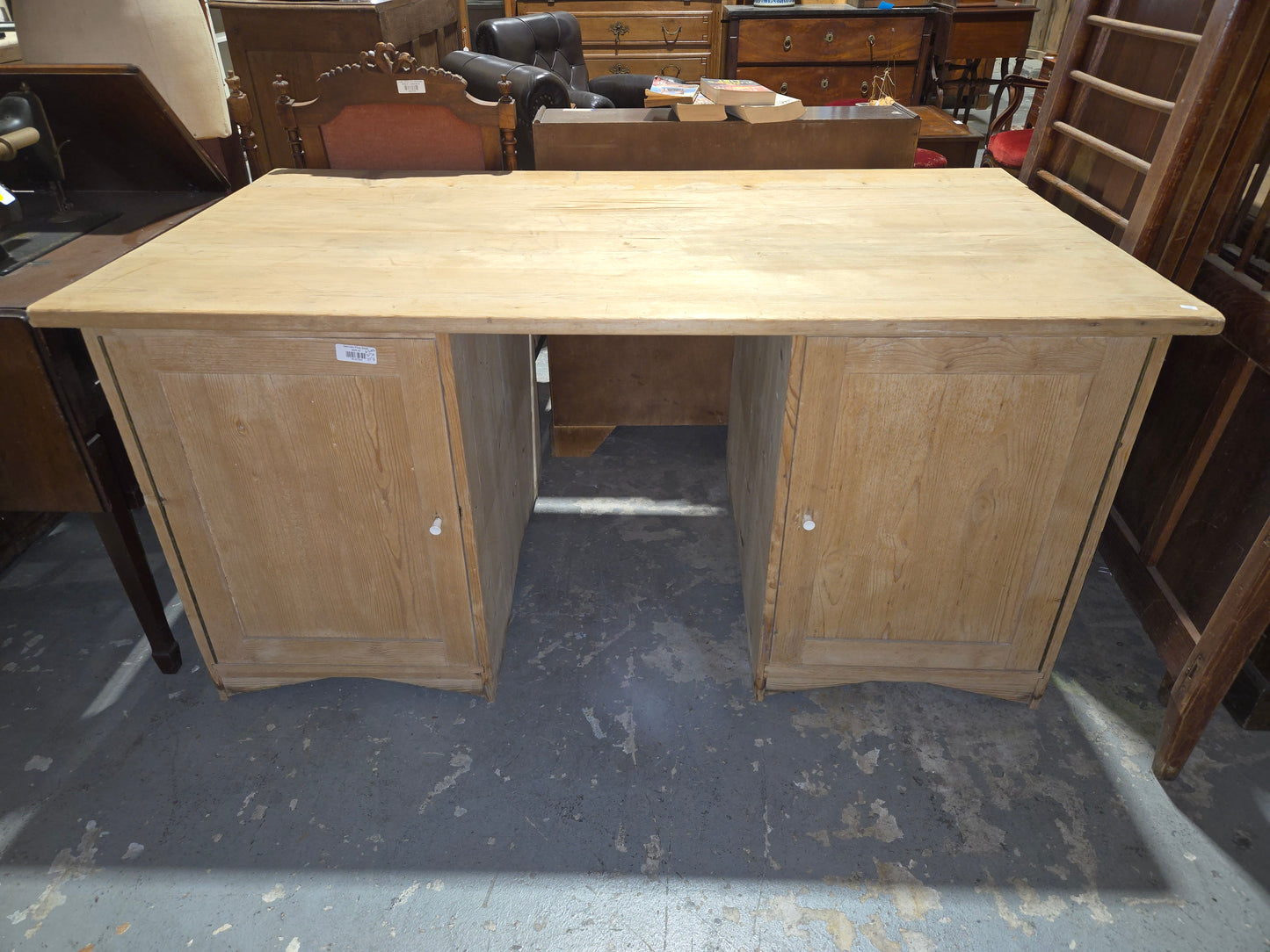 German Pine Desk