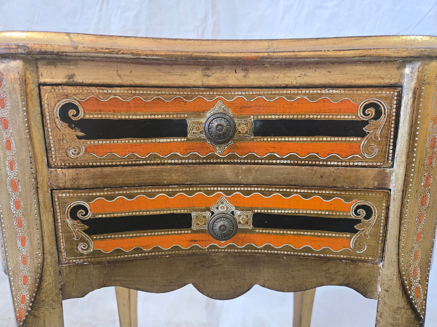 Early Century Florentine Nightstand