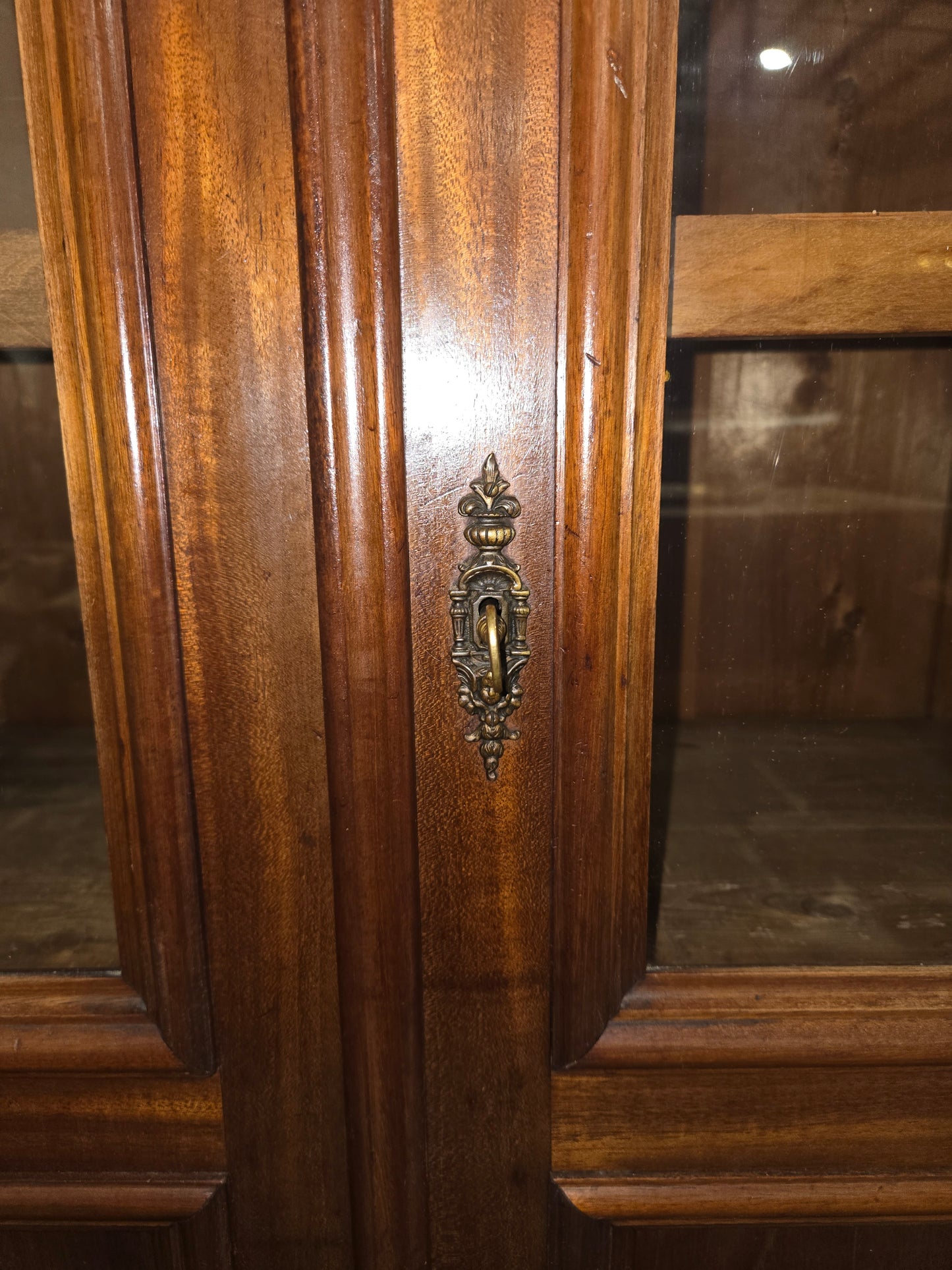 Small Mahogany Display cabinet
