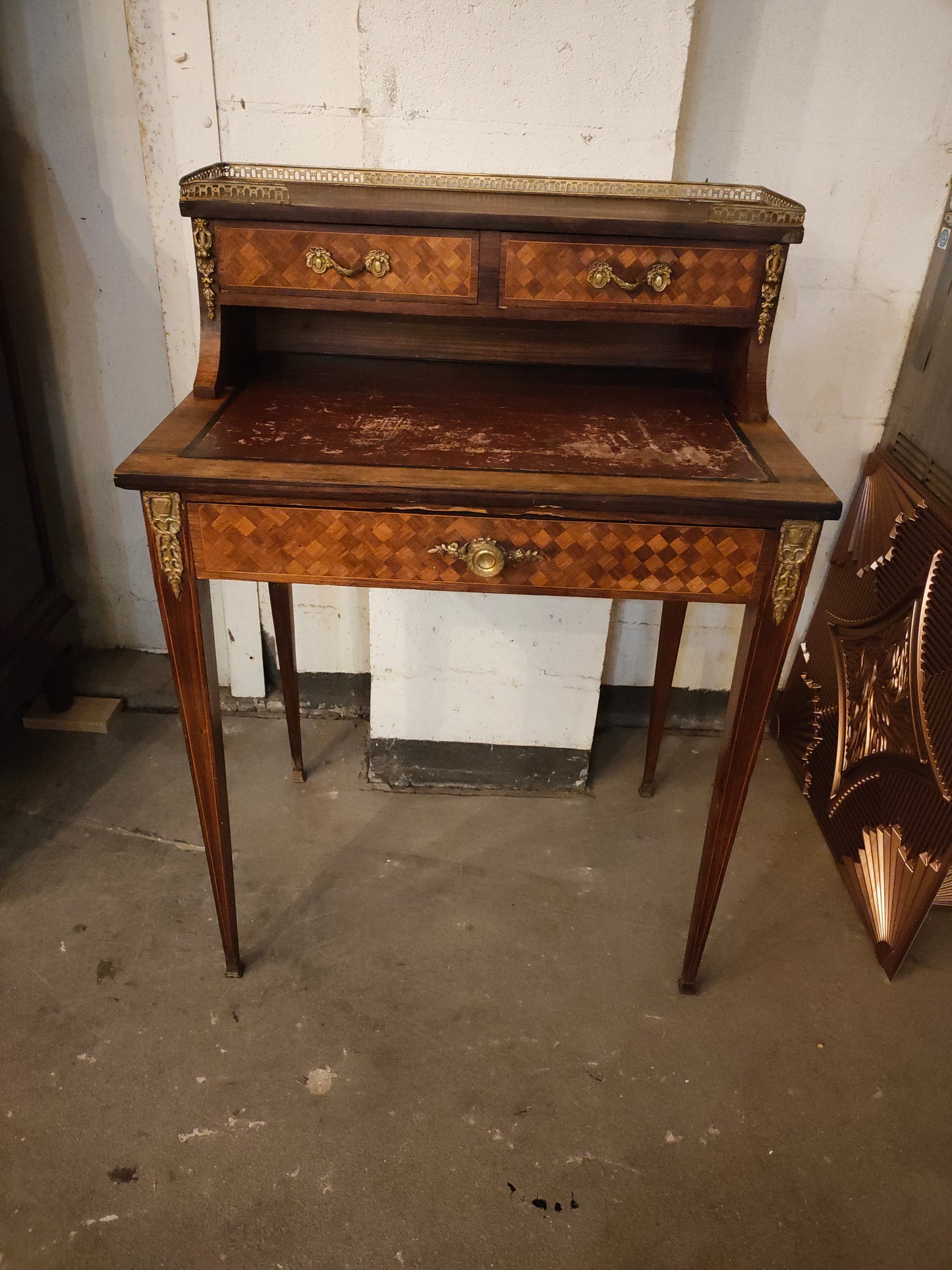 Circa 1900 French Louis XVI Style Ladies Writing Desk