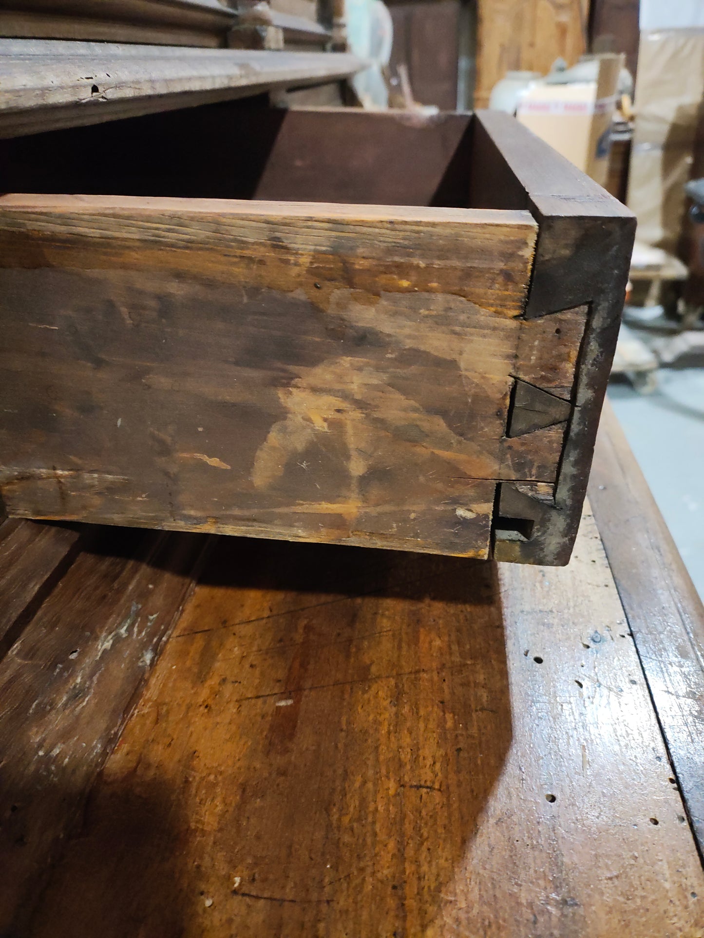 18th Century French Provincial Walnut Buffet à Deux Corps