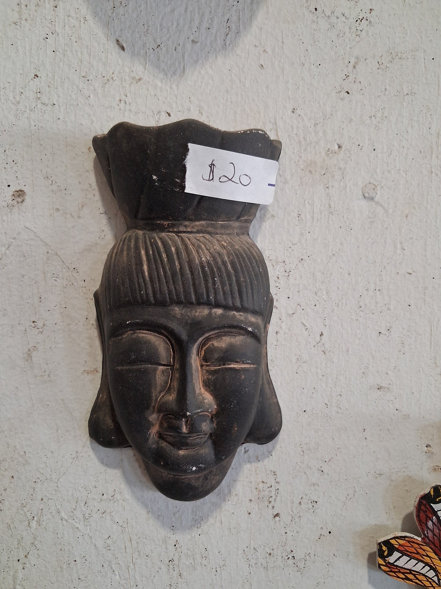 Vintage decorative Buddha wall mounts