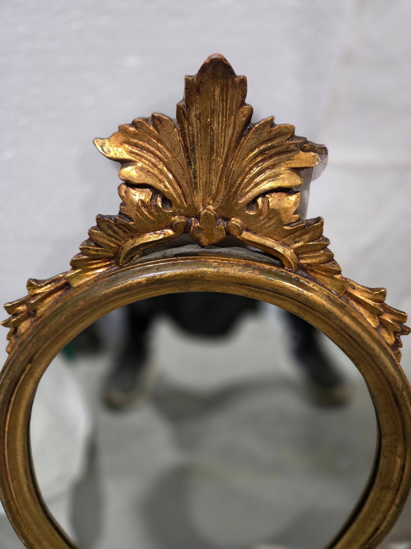 Early Century Louis XV Gold Mirror