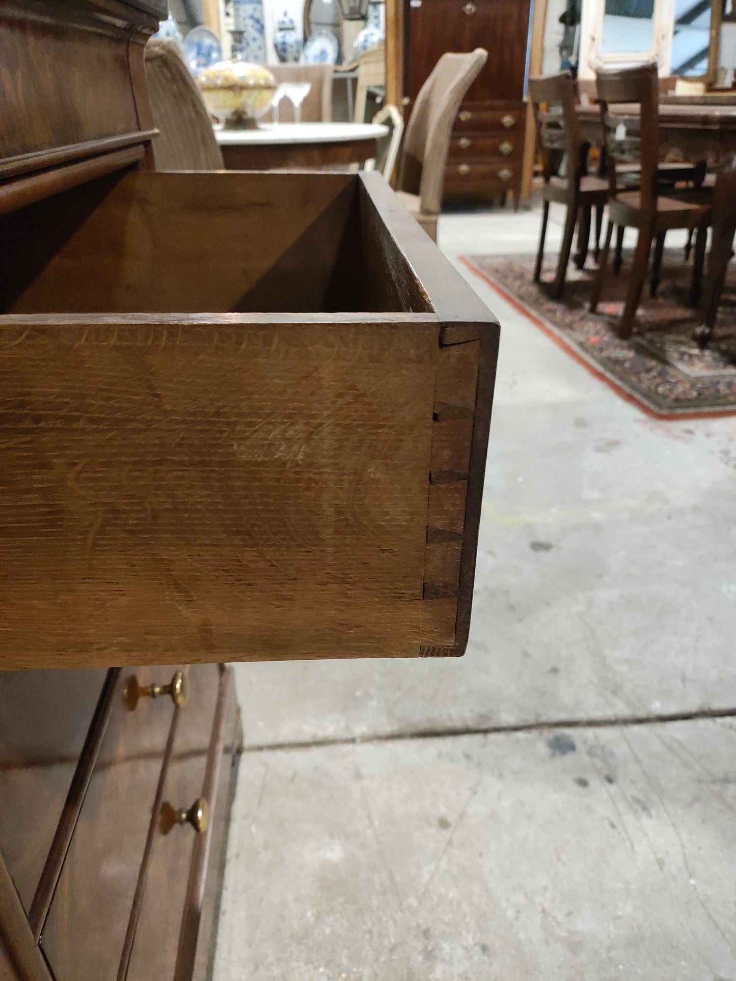 Mid 1900s LPH walnut commode