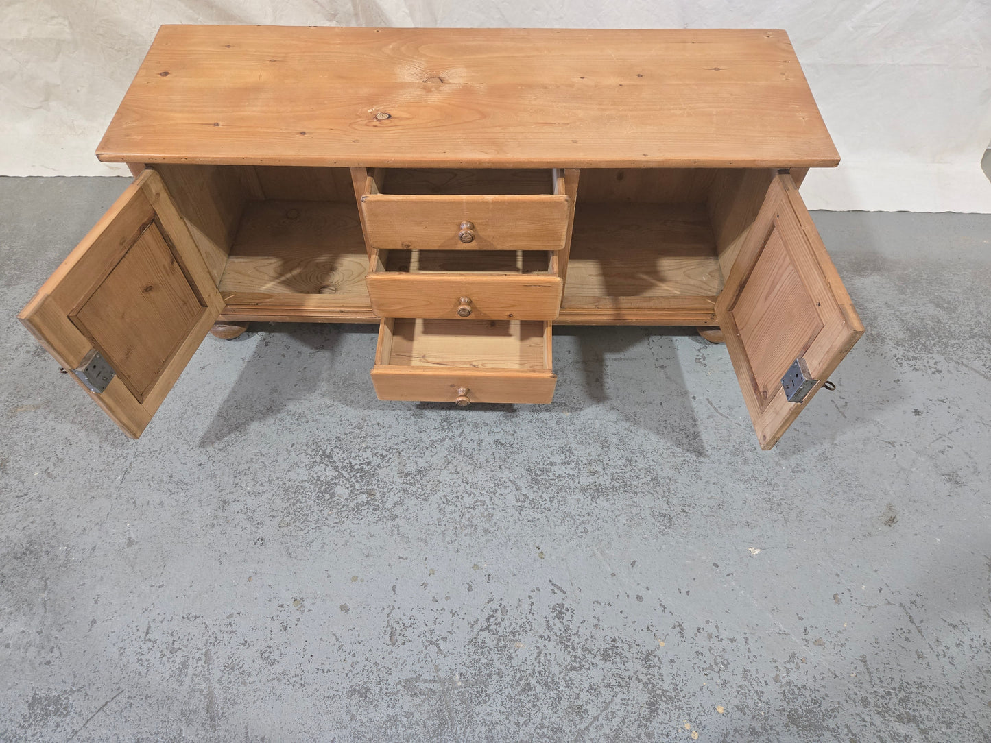 Early Century Pine Sideboard