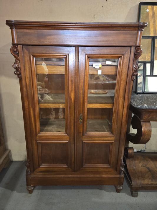 Small Mahogany Display cabinet