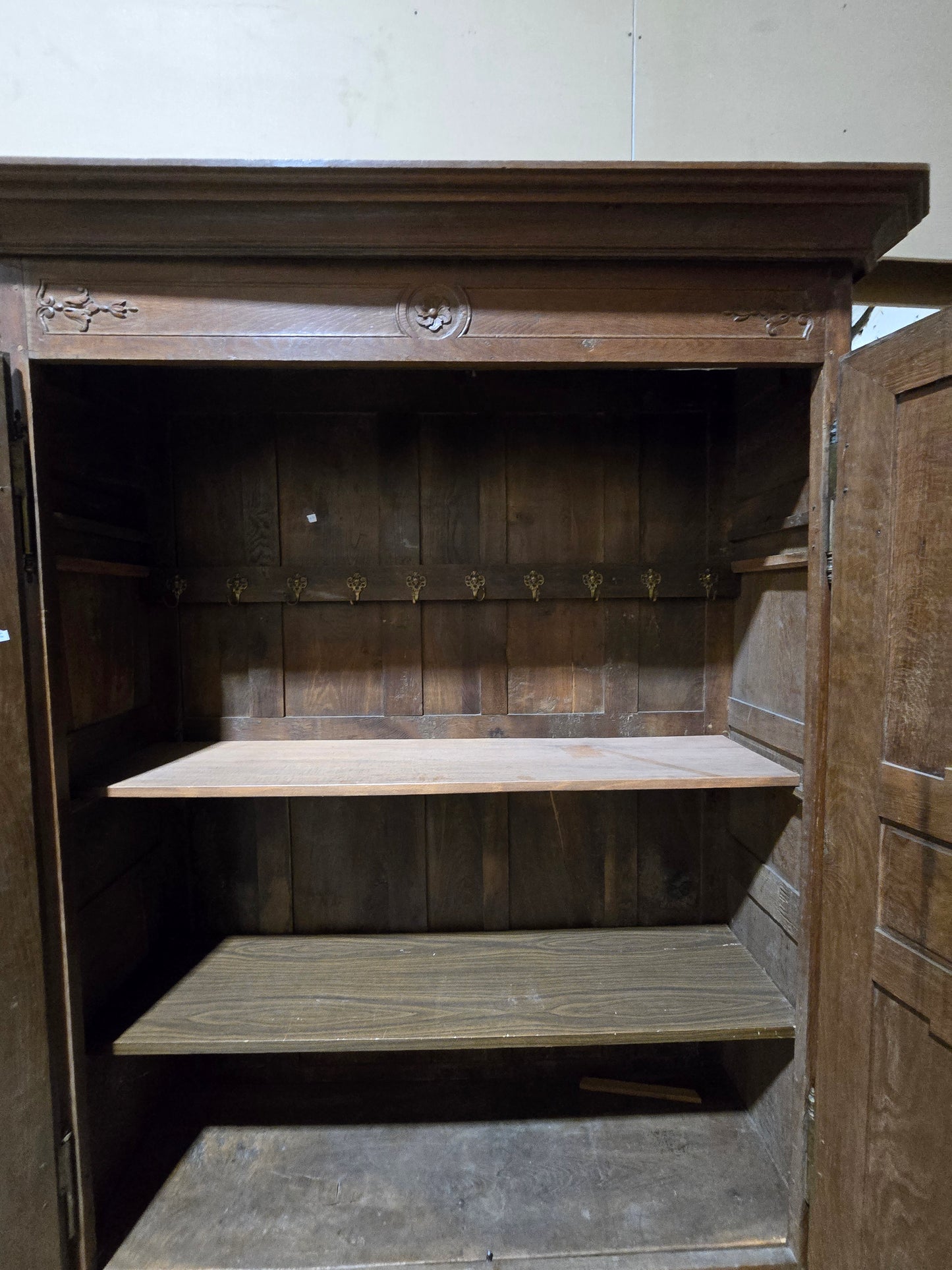 2Door Oak Armoire