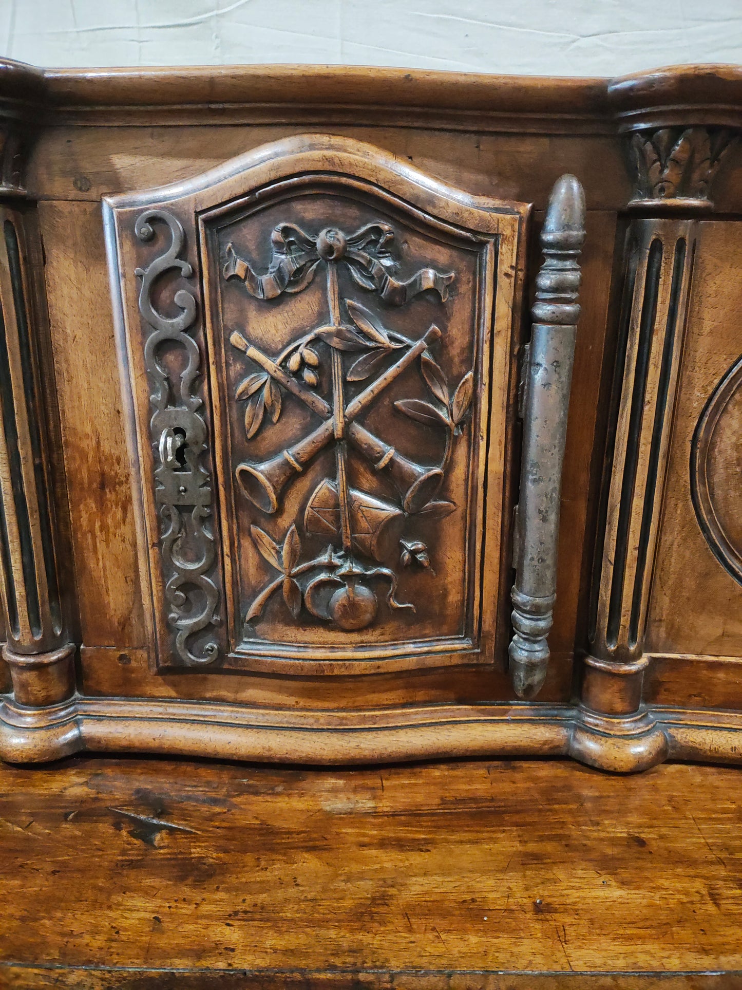 Mid-19th Century French Provincial Buffet à Deux Corps, Circa 1850