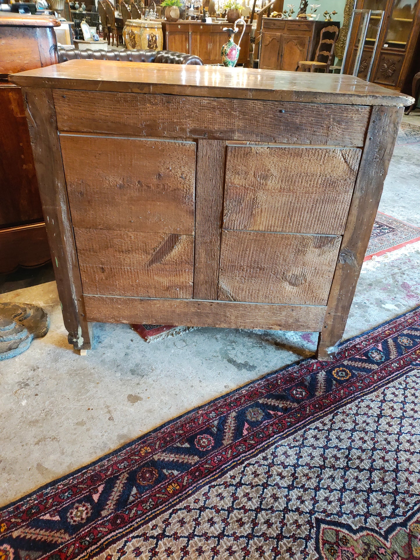 Late 18th-Century French Provincial Walnut Wedding Commode