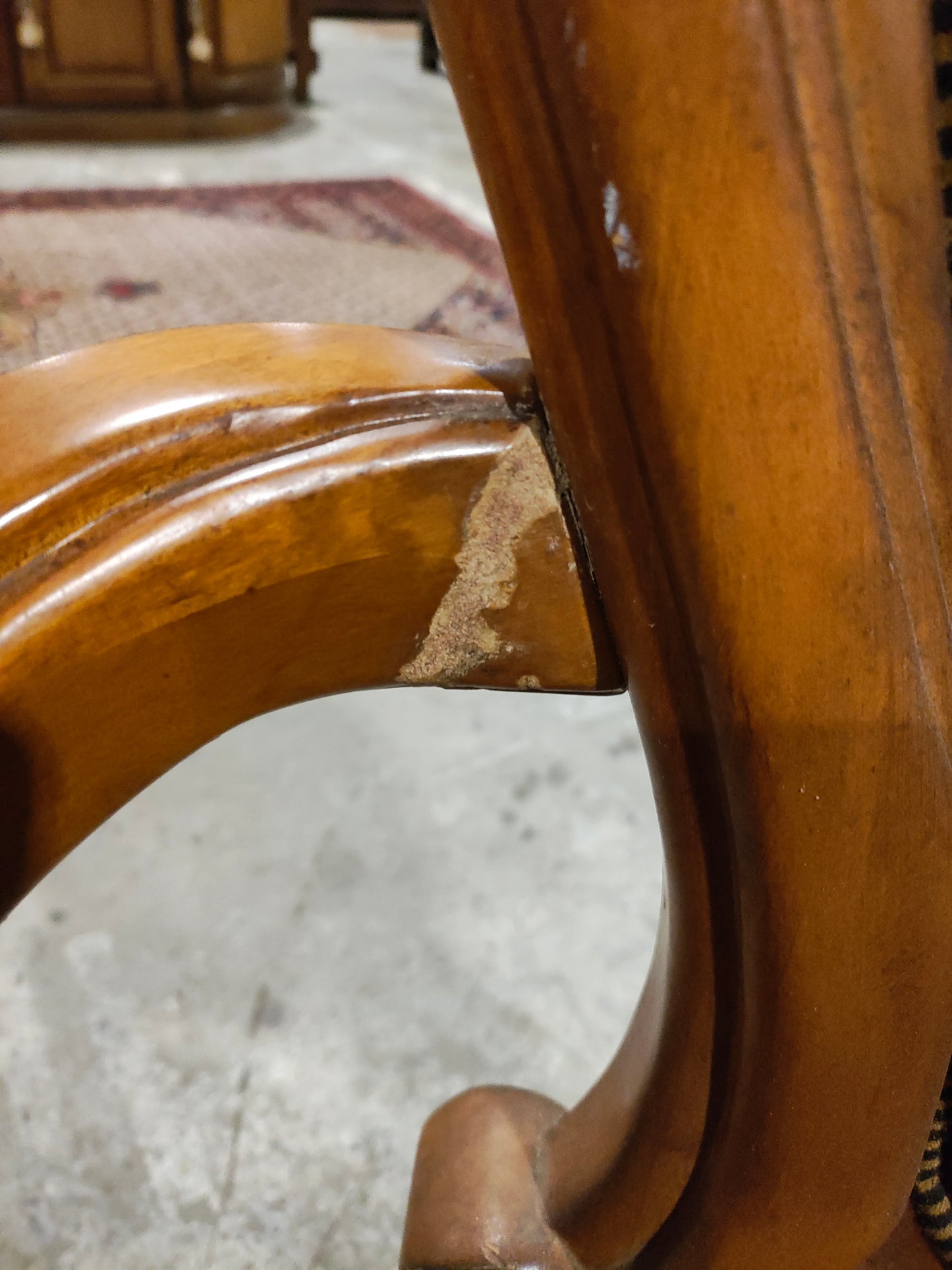 Mid 1900s set of 10 LXV revival chairs