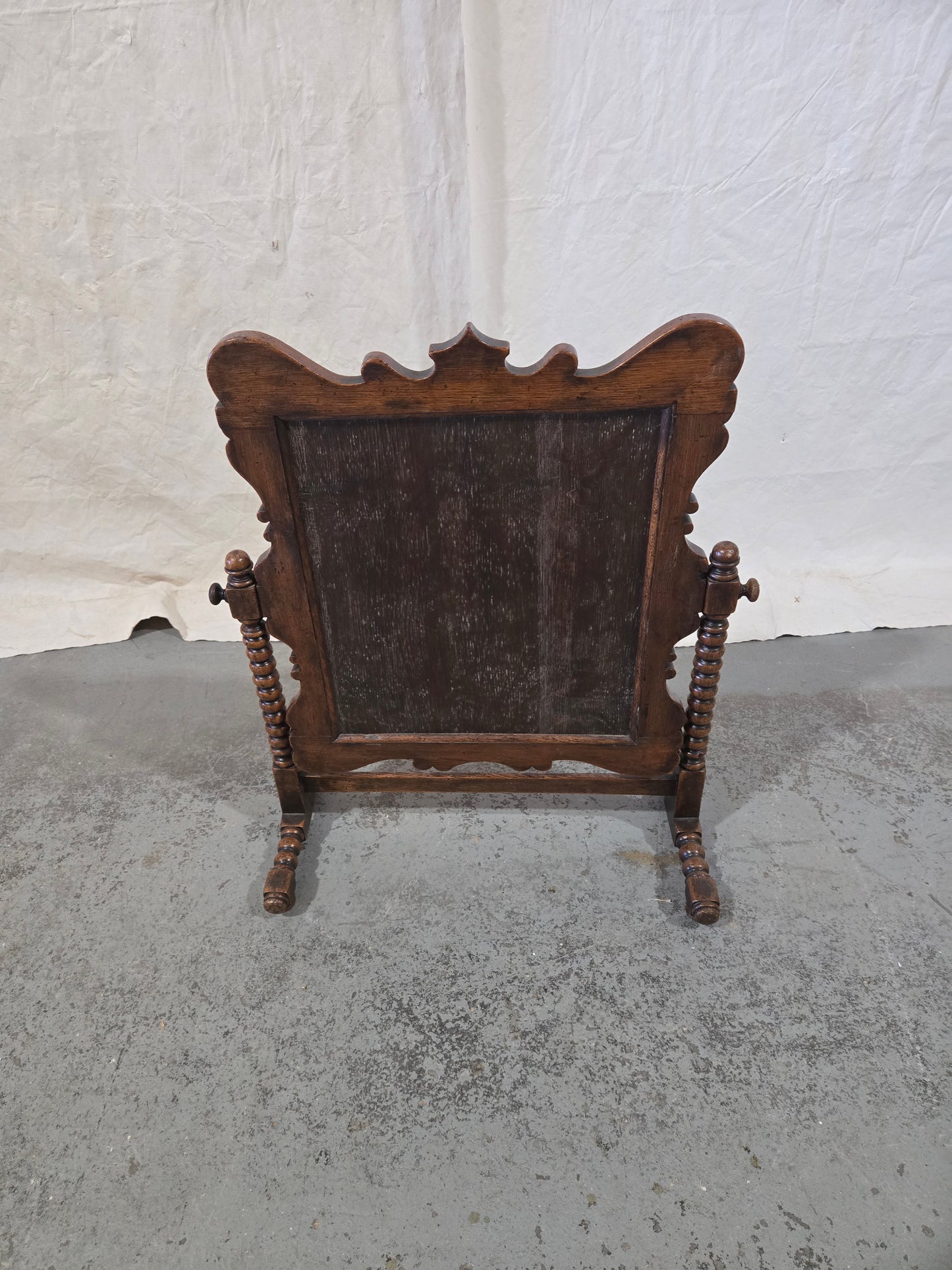 Early Century Louis XV Oak Mirror