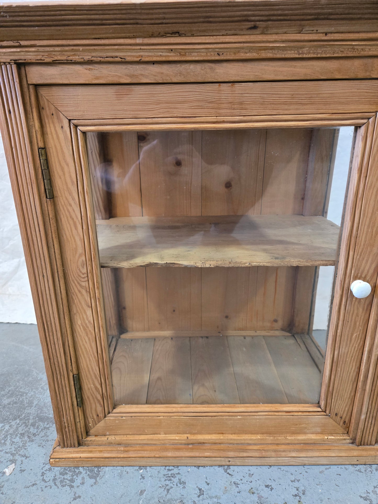 Early Century French Provincial Display Cabinet