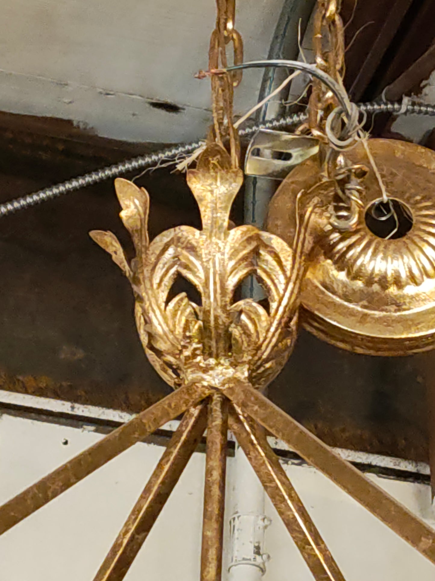 CW custom 4 light chandelier