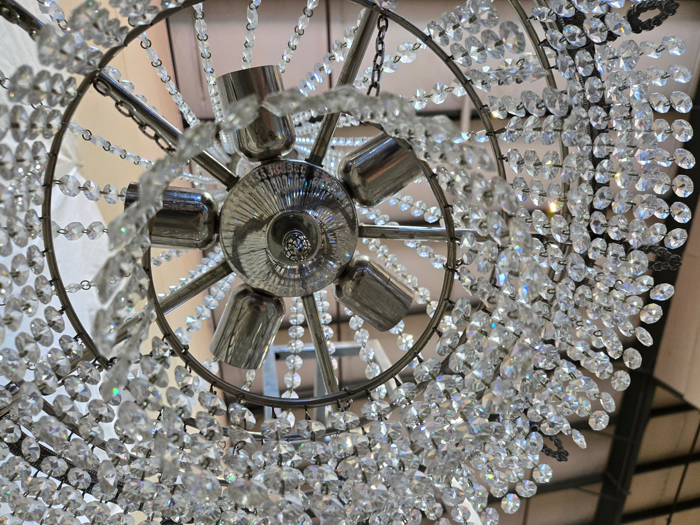 Early Century Neo Classical Chandelier